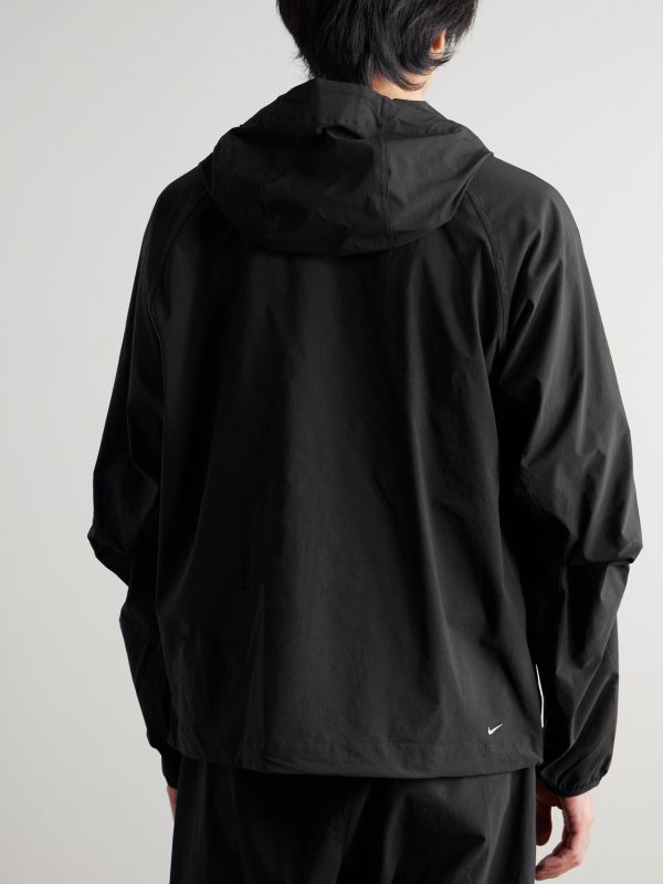 Tech Windrunner Stretch-Shell Hooded Jacket - BK Tech Windrunner Stretch-Shell Hooded Jacket - BK