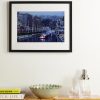 Framed 1985 Monaco GP Print, 16" x 20" - OU Framed 1985 Monaco GP Print, 16" x 20" - OU