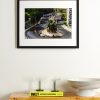 Framed 1984 Monaco GP Print, 16" x 20" - OU Framed 1984 Monaco GP Print, 16" x 20" - OU