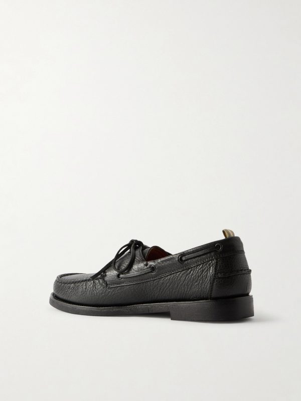 Balfron Leather Boat Shoes - BK Balfron Leather Boat Shoes - BK