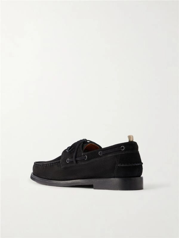 Balfron Suede Boat Shoes - BK Balfron Suede Boat Shoes - BK