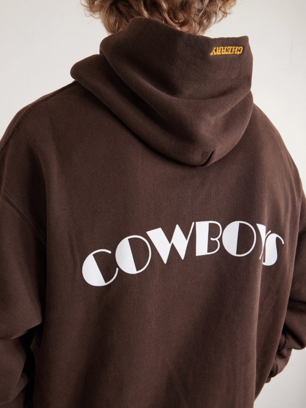 Cowboys Logo-Embroidered Printed Cotton-Jersey Hoodie - CU Cowboys Logo-Embroidered Printed Cotton-Jersey Hoodie - CU