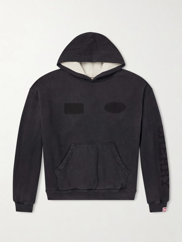 Sun Faded Thermal Cotton-Fleece Hoodie Sun Faded Thermal Cotton-Fleece Hoodie