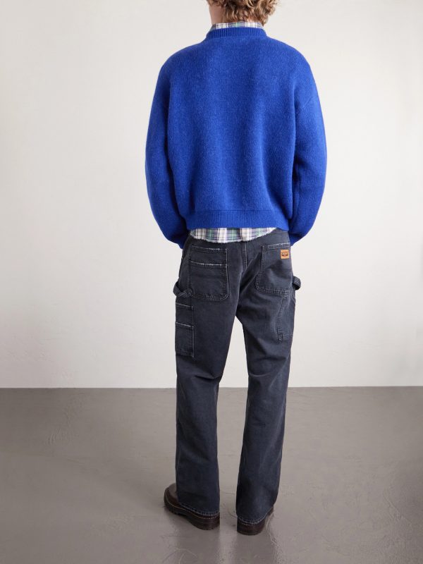 Won The West Jacquard-Knit Alpaca-Blend Sweater - BK