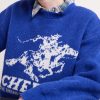 Won The West Jacquard-Knit Alpaca-Blend Sweater - CU