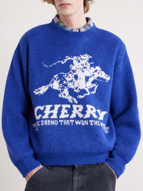 Won The West Jacquard-Knit Alpaca-Blend Sweater - FR