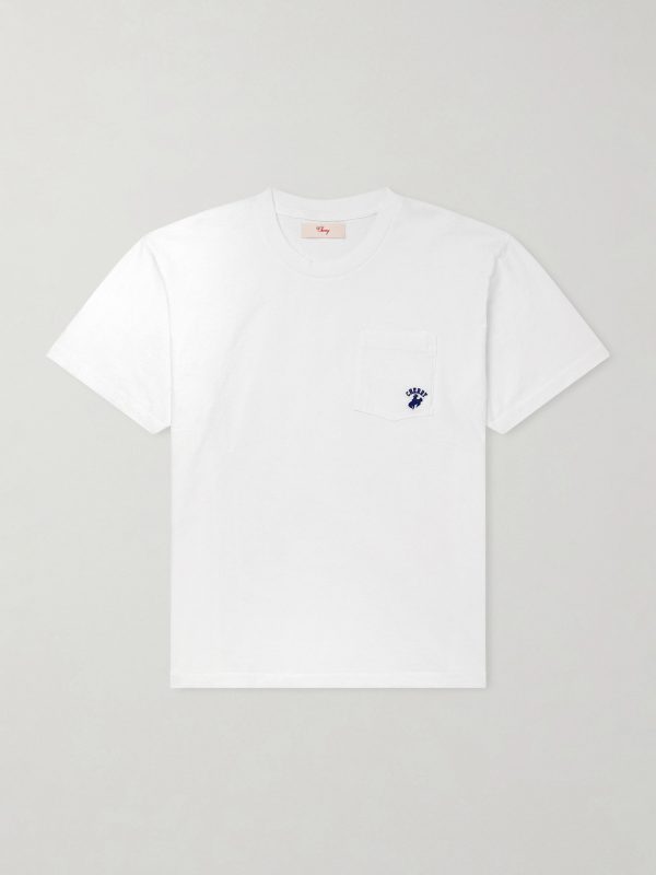 Western Athletic Logo-Embroidered Cotton-Jersey T-Shirt Western Athletic Logo-Embroidered Cotton-Jersey T-Shirt