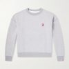 Western Athletic Logo-Embroidered Cotton-Blend Jersey Sweatshirt
