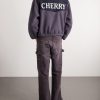 Cropped Logo-Appliquéd Shell-Panelled Fleece Jacket - BK