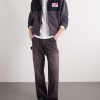 Cropped Logo-Appliquéd Shell-Panelled Fleece Jacket - OU