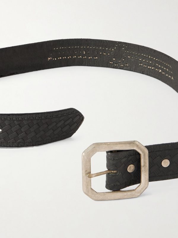 Studded Leather Belt - E1