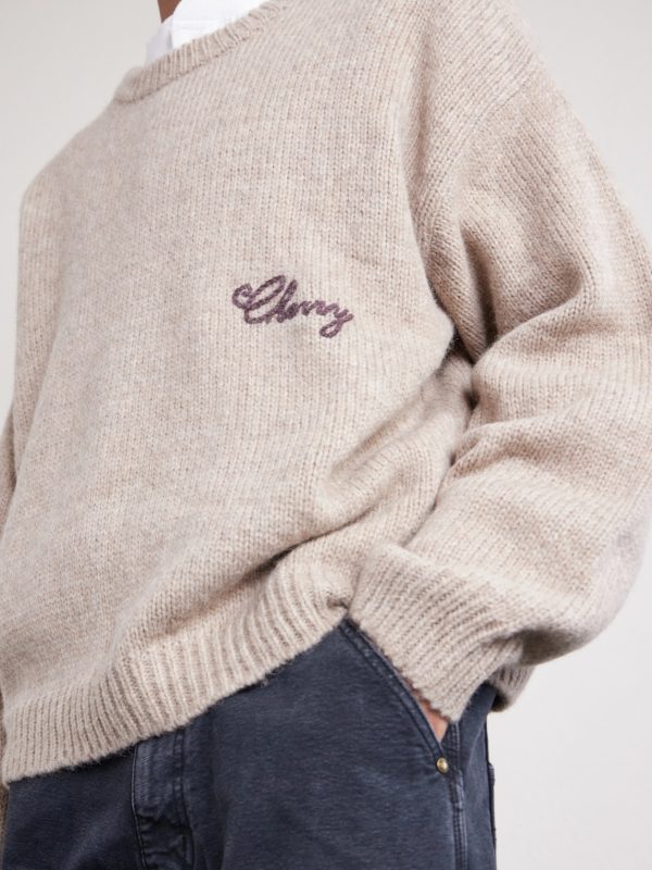 Logo-Embroidered Alpaca-Blend Sweater - CU Logo-Embroidered Alpaca-Blend Sweater - CU