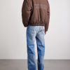 Pit Crew Logo-Embroidered Padded Nylon Jacket - BK Pit Crew Logo-Embroidered Padded Nylon Jacket - BK