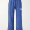 USA Parachute Appliquéd Cotton Sweatpants USA Parachute Appliquéd Cotton Sweatpants