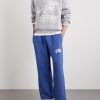 USA Parachute Appliquéd Cotton Sweatpants - OU USA Parachute Appliquéd Cotton Sweatpants - OU