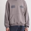 Sun Faded Thermal Cotton-Fleece Hoodie - FR Sun Faded Thermal Cotton-Fleece Hoodie - FR