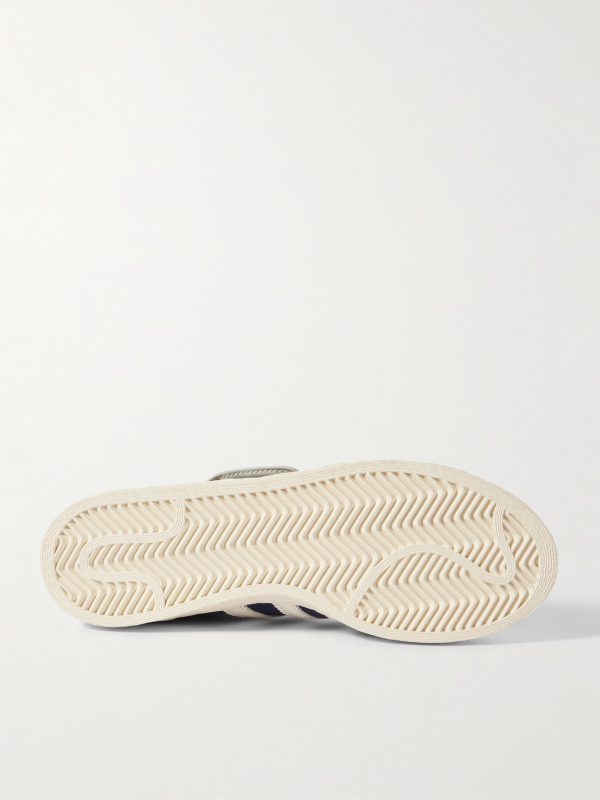 + Willy Chavarria Jabbar Leather-Trimmed Shell Sneakers - E1