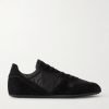 Minimal Suede and Nylon Sneakers Minimal Suede and Nylon Sneakers