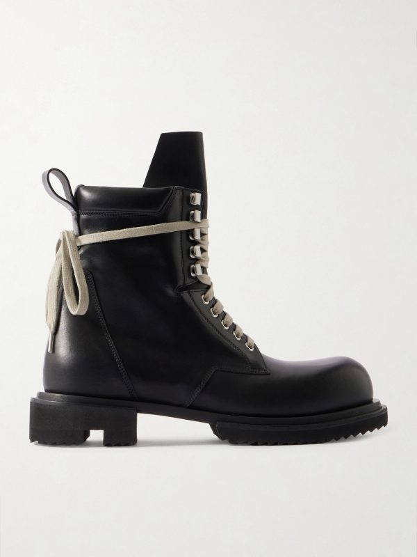 Army Gabe Leather Boots Army Gabe Leather Boots