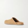 Granola Suede Mules - BK