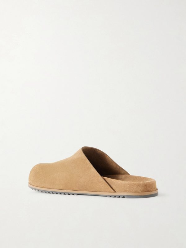 Granola Suede Mules - BK