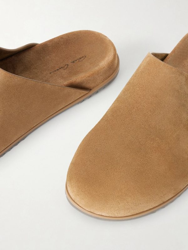 Granola Suede Mules - CU