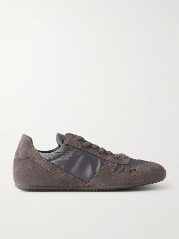 Minimal Suede and Nylon Sneakers Minimal Suede and Nylon Sneakers