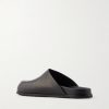 Granola Leather Mules - BK