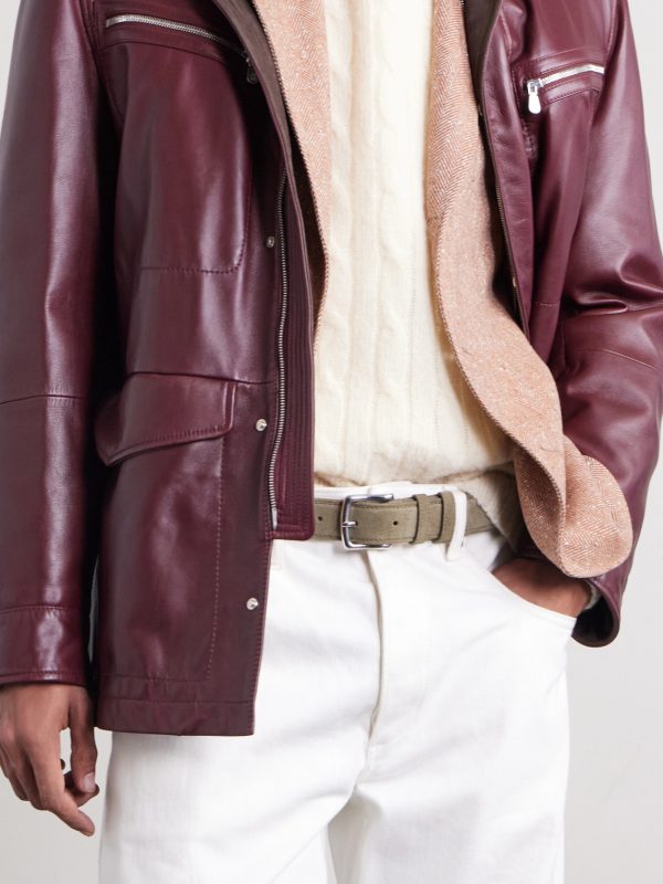 3cm Suede Belt - OU 3cm Suede Belt - OU