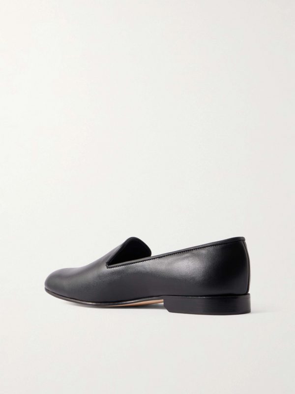 Albert Leather Slippers - BK Albert Leather Slippers - BK