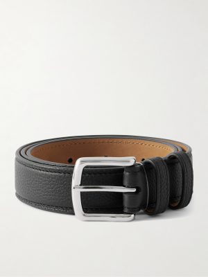 3cm Full-Grain Leather Belt