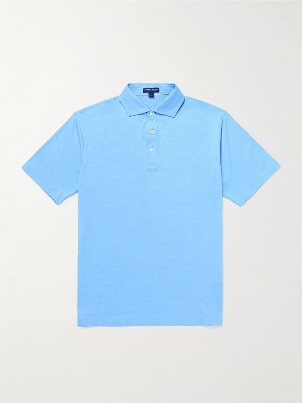 Excursionist Stretch-Cotton and Modal-Blend Polo Shirt