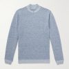 Barlow Merino Wool, Linen and Cotton-Blend Half-Zip Sweater Barlow Merino Wool, Linen and Cotton-Blend Half-Zip Sweater