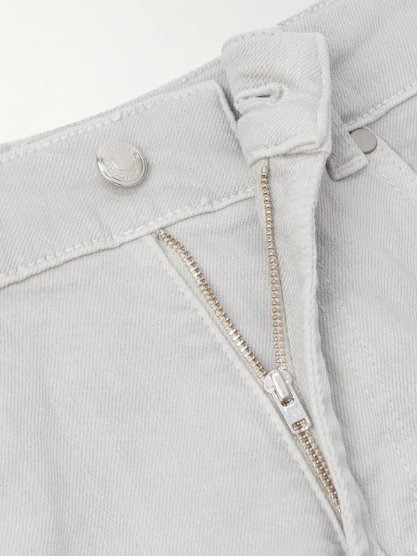 Fairfield Straight-Leg Garment-Dyed Jeans - E1