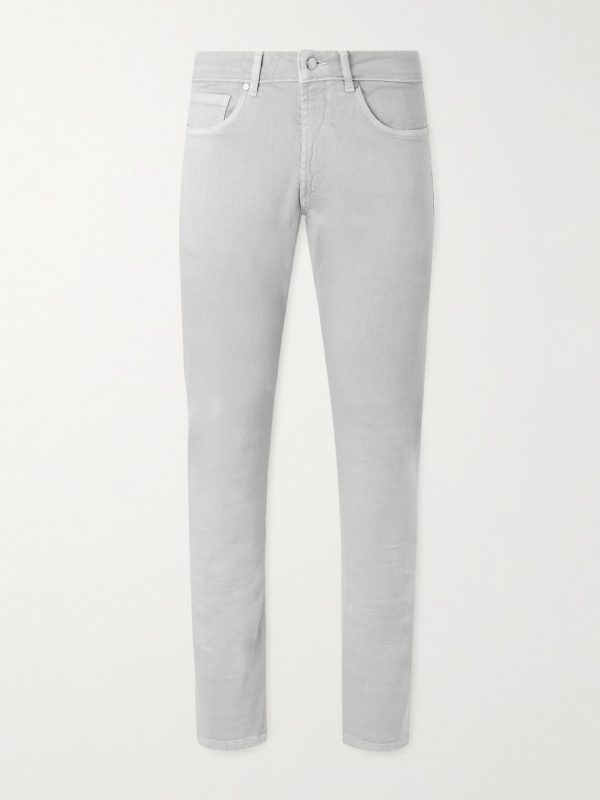 Fairfield Straight-Leg Garment-Dyed Jeans