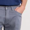 Signature Straight-Leg Cotton-Blend Sateen Trousers - CU Signature Straight-Leg Cotton-Blend Sateen Trousers - CU