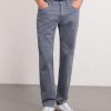 Signature Straight-Leg Cotton-Blend Sateen Trousers - FR Signature Straight-Leg Cotton-Blend Sateen Trousers - FR