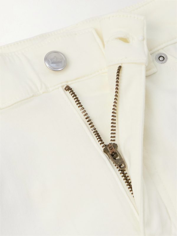 Signature Straight-Leg Cotton-Blend Sateen Trousers - E1