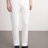 Signature Straight-Leg Cotton-Blend Sateen Trousers - FR