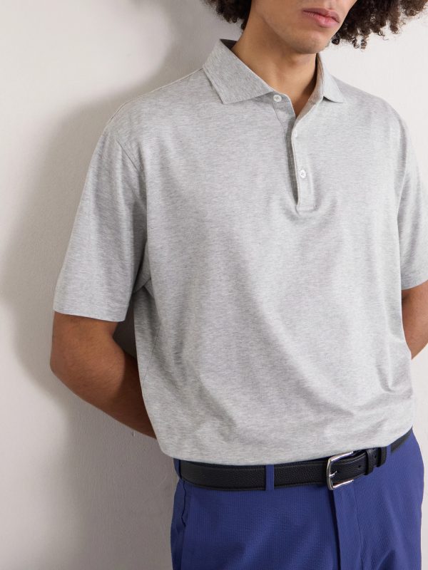 Excursionist Stretch-Cotton and Modal-Blend Polo Shirt - CU