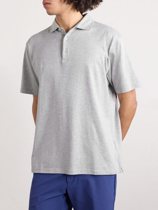 Excursionist Stretch-Cotton and Modal-Blend Polo Shirt - FR