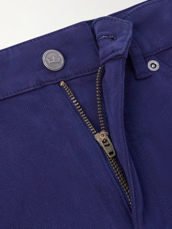 Crown Straight-Leg Cotton-Canvas Trousers - E1