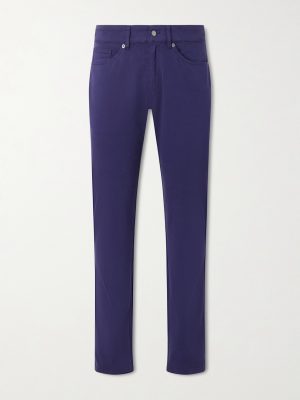 Crown Straight-Leg Cotton-Canvas Trousers Crown Straight-Leg Cotton-Canvas Trousers
