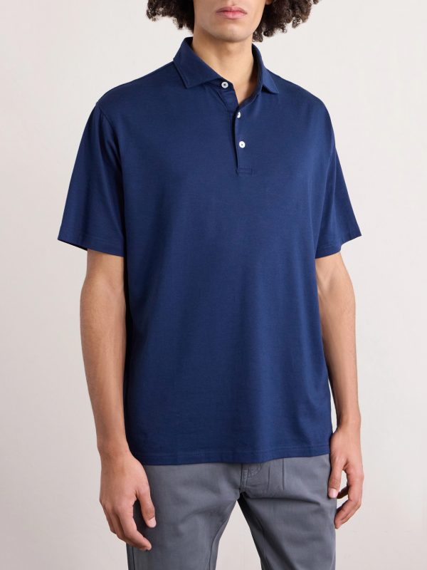 Excursionist Stretch-Cotton and Modal-Blend Polo Shirt - FR Excursionist Stretch-Cotton and Modal-Blend Polo Shirt - FR