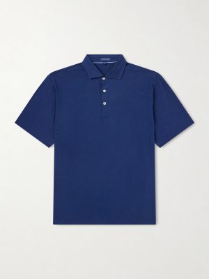 Excursionist Stretch-Cotton and Modal-Blend Polo Shirt Excursionist Stretch-Cotton and Modal-Blend Polo Shirt