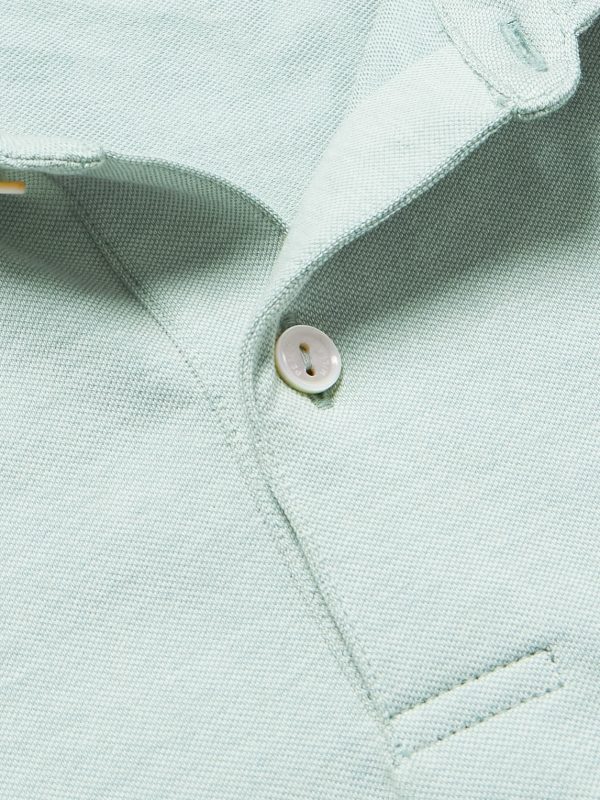 Albatross Pima Cotton-Blend Piqué Polo Shirt - CU Albatross Pima Cotton-Blend Piqué Polo Shirt - CU