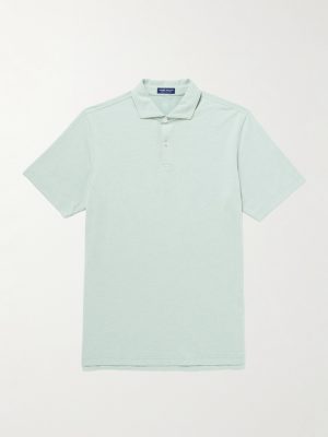 Albatross Pima Cotton-Blend Piqué Polo Shirt Albatross Pima Cotton-Blend Piqué Polo Shirt