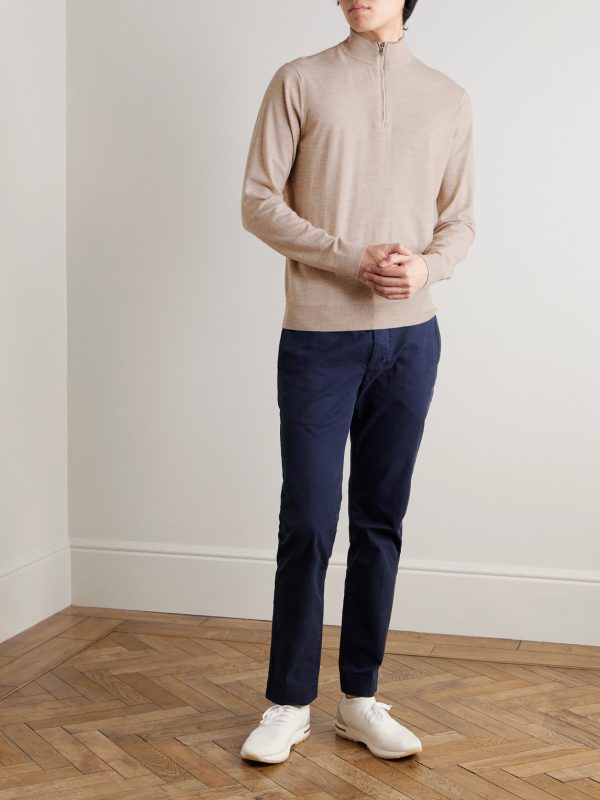 Excursionist Flex Merino Wool-Blend Half-Zip Sweater - OU Excursionist Flex Merino Wool-Blend Half-Zip Sweater - OU