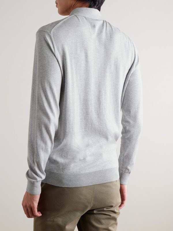 Mariner Sea Island Cotton Polo Shirt - BK