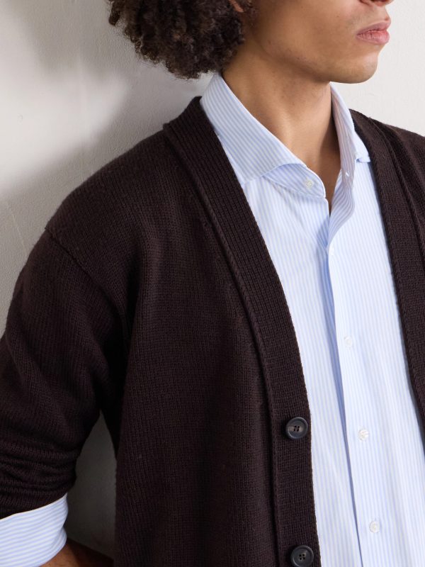 Excursionist Flex Slim-Fit Striped Cotton-Blend Shirt - CU Excursionist Flex Slim-Fit Striped Cotton-Blend Shirt - CU